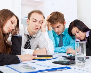 Vergaderingen zijn saai en slaapverwekkend