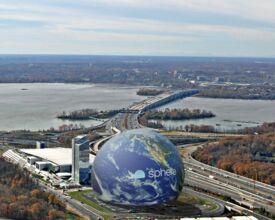 De volgende Sphere wordt kleiner: iconische locatie aangekondigd nabij Washington DC.