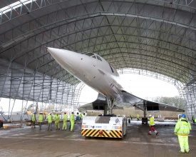 De Boer bouwt 'tent' rond Concorde