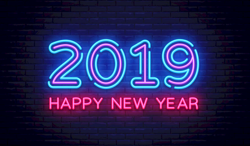 Op een creatief event-jaar 2019! Op een creatief event-jaar 2019!