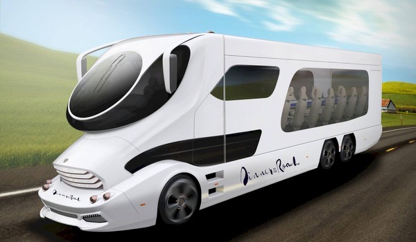 Wereldprimeur: eerste mobiele restaurant ter wereld Wereldprimeur: eerste mobiele restaurant ter wereld