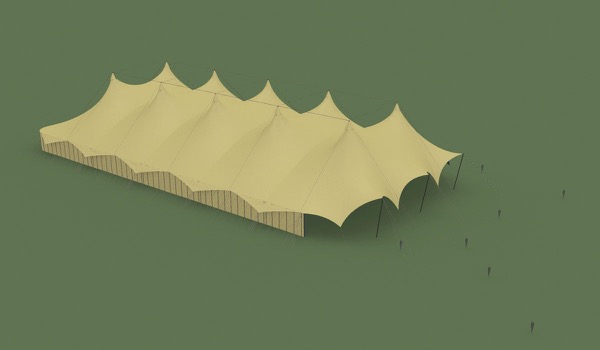 Bijzondere nieuwe multifunctionele evenemententent: De Sahara Bijzondere nieuwe multifunctionele evenemententent: De Sahara