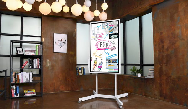 Samsung wil vergaderingen innoveren met 'Flip' Samsung wil vergaderingen innoveren met 'Flip'