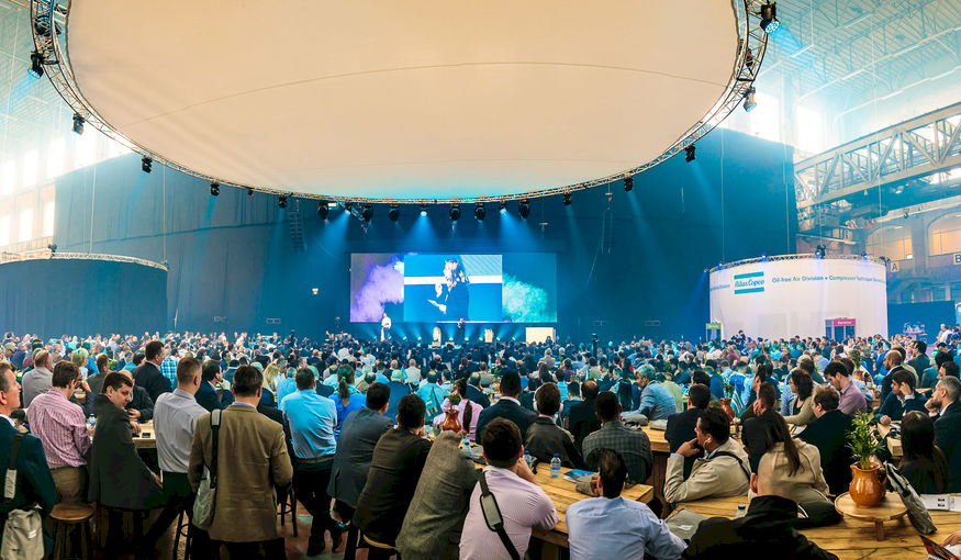 KonseptS realiseert groots én grootste evenement voor Atlas Copco KonseptS realiseert groots én grootste evenement voor Atlas Copco