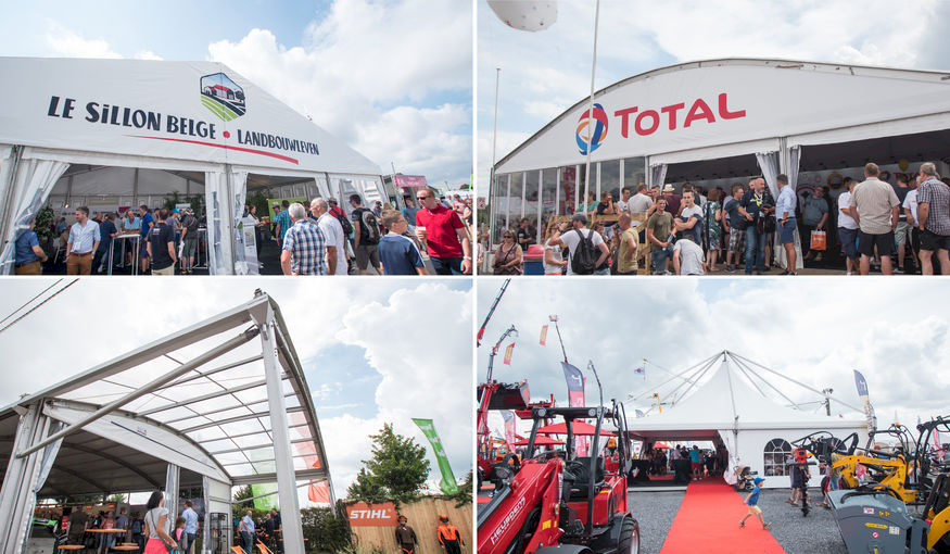 Neptunus tovert terrein om tot reusachtig beurscomplex Foire de Libramont Neptunus tovert terrein om tot reusachtig beurscomplex Foire de Libramont