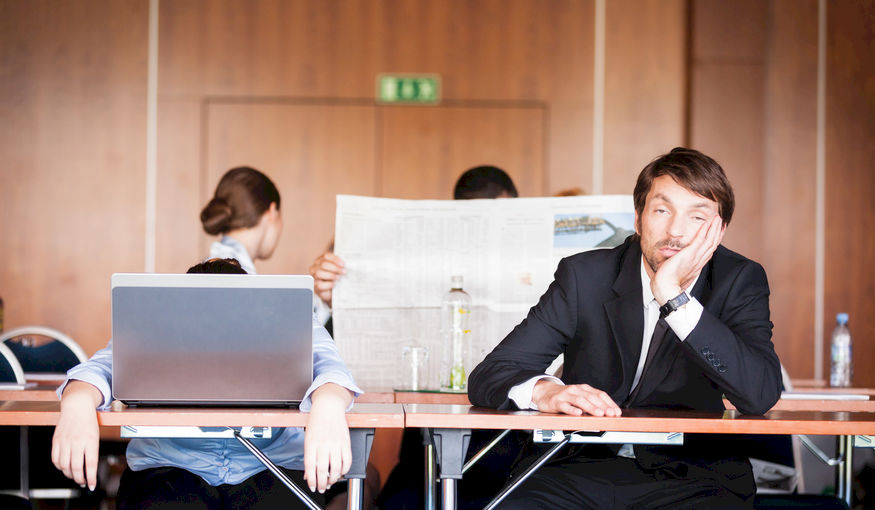 In slaap gevallen tijdens een management off-site? In slaap gevallen tijdens een management off-site?