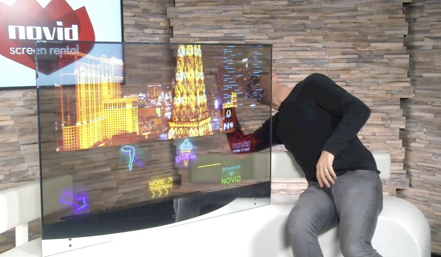 Eerste transparante 55" OLED-schermen bij Novid - UNBOXING Eerste transparante 55" OLED-schermen bij Novid - UNBOXING