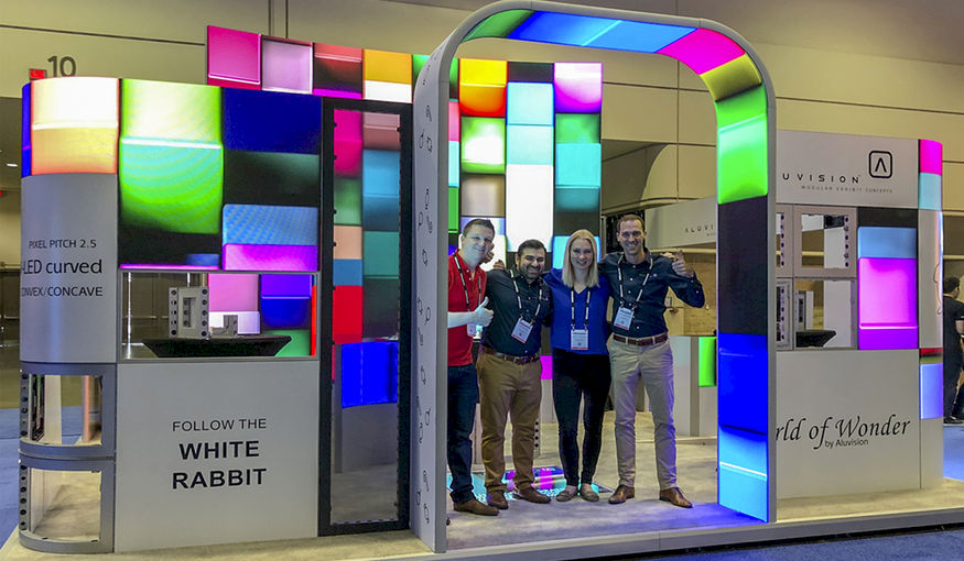 Aluvision wint 2e internationale award voor modulaire Hi-LED 55 tegel Aluvision wint 2e internationale award voor modulaire Hi-LED 55 tegel