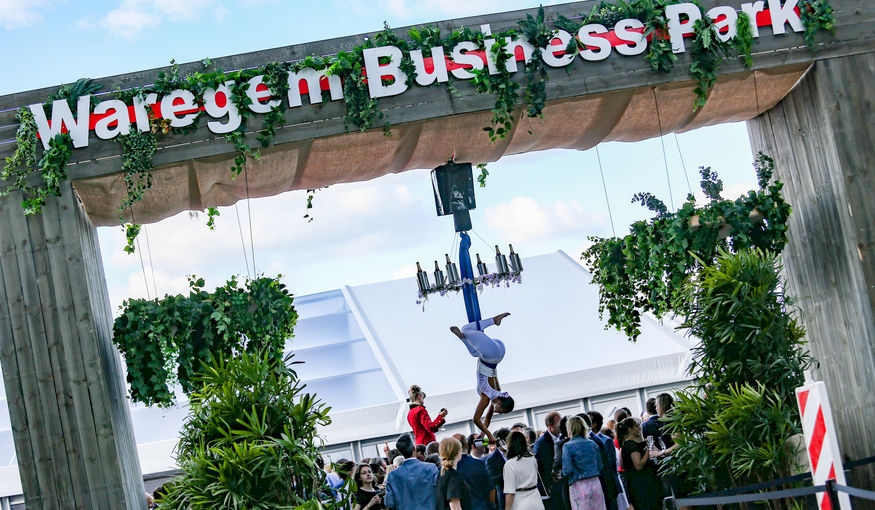 ION geeft knallend startschot voor Waregem Business Park ION geeft knallend startschot voor Waregem Business Park
