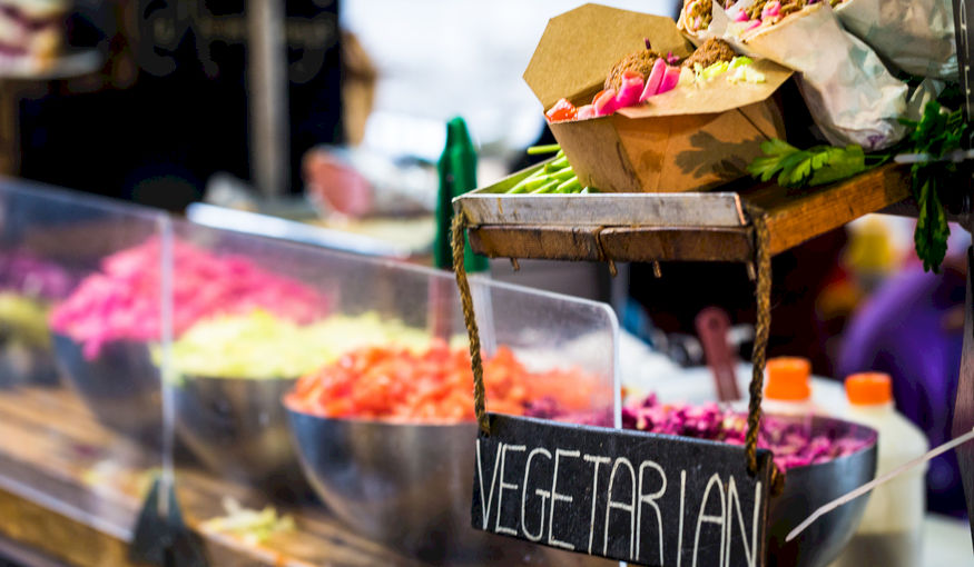 Vegetarisch de norm op evenementen? Vegetarisch de norm op evenementen?