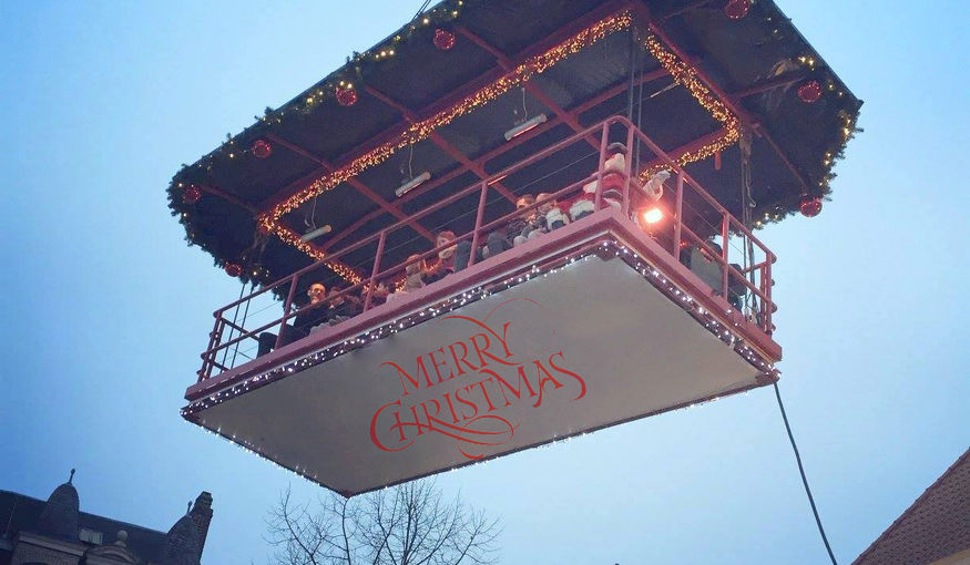 Magie van Kerst op 50 meter hoogte Magie van Kerst op 50 meter hoogte