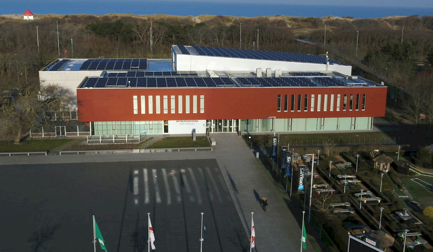 Drone brengt meeting- en eventcentrum Staf Versluys in beeld Drone brengt meeting- en eventcentrum Staf Versluys in beeld