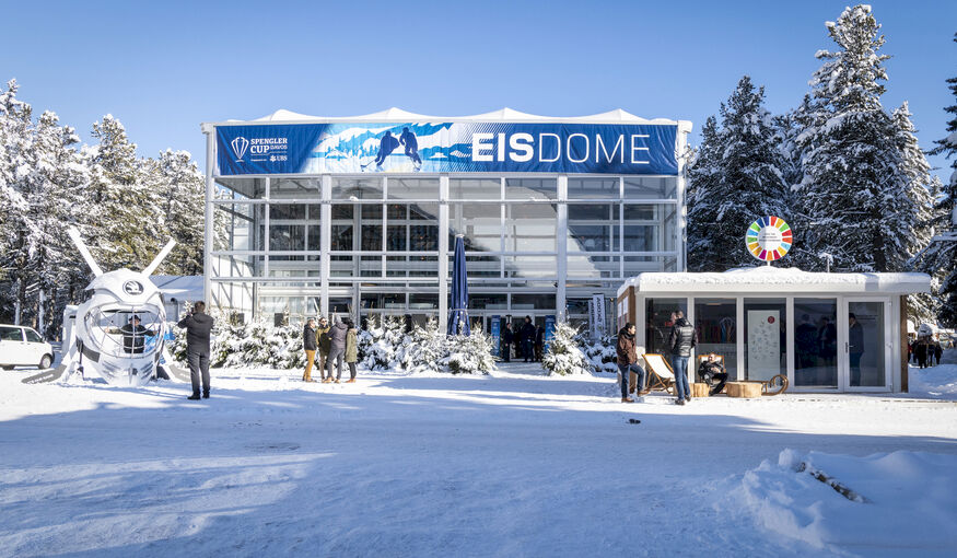 Neptunus bouwt geïsoleerde VIP-hospitality faciliteit voor Spengler Cup Neptunus bouwt geïsoleerde VIP-hospitality faciliteit voor Spengler Cup
