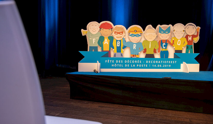 De superhelden van ENGIE Fabricom worden gevierd De superhelden van ENGIE Fabricom worden gevierd