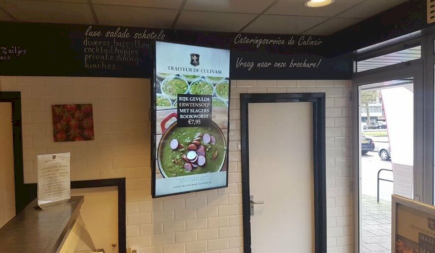 Jouw boodschap op de schermen in de etalages van winkels? Jouw boodschap op de schermen in de etalages van winkels?